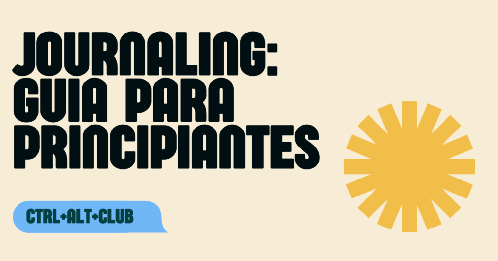 cómo empezar journaling guía para principiantes